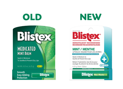 Blistex - Mint Lip Balm Sunscreen/Lip Protectant SPF 15 | 4.25 g