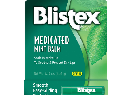 Blistex - Mint Lip Balm Sunscreen/Lip Protectant SPF 15 | 4.25 g