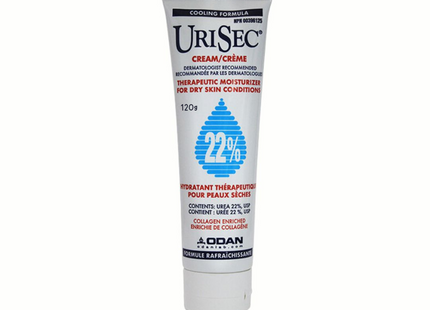 UriSec - Crème de soin pour les mains et le corps pour conditions de ski sèches - 22 % d'urée | 120 g