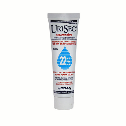 UriSec - Crème de soin mains et corps pour peaux sèches - 22 % d'urée | 120 g