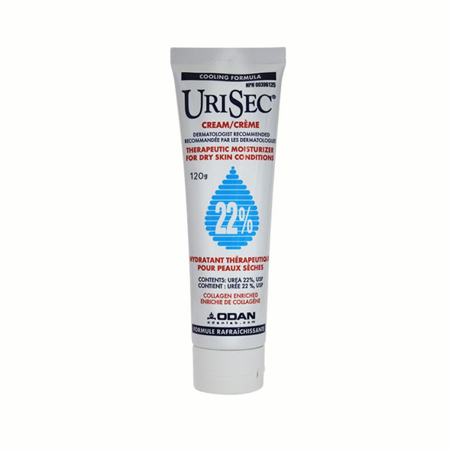 UriSec - Crème de soin pour les mains et le corps pour conditions de ski sèches - 22 % d'urée | 120 g