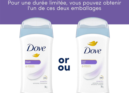 Dove - Antiperspirant Stick 48 Hour, Fresh | 74 g