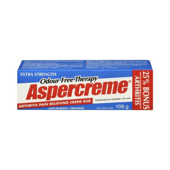 Aspercreme - Extra Strength Arthritis Pain Relieving Creme Rub | 106 g