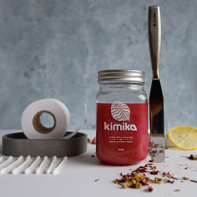 *Kimika - Face & Body Warm Wax - Raspberry Lemon | 350 g