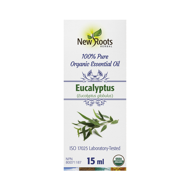 New Roots - Eucalyptus Organic Essential Oil | 15ml*