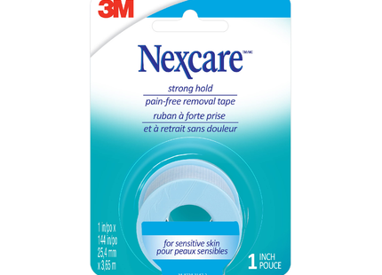 Nexcare Bande de retrait sans douleur à tenue forte | 1 rouleau (1" x 144")