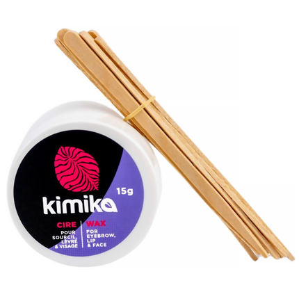 Kimika - Kit d'épilation à la cire | 15g + 10 Applicateurs