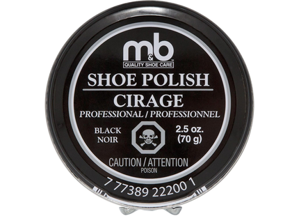 M&B - Professional Shoe Polish - Black | 70 g