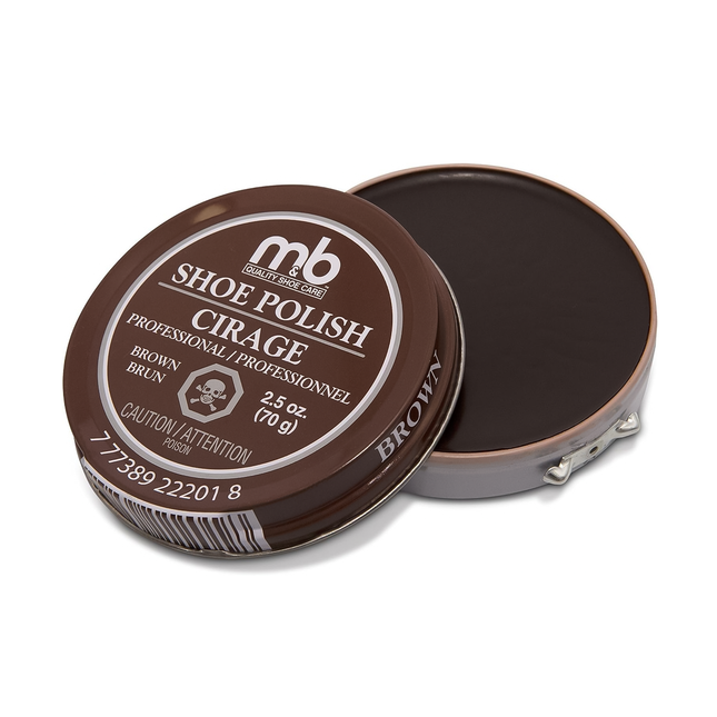 M&B - Professional Shoe Polish - Brown | 70 g