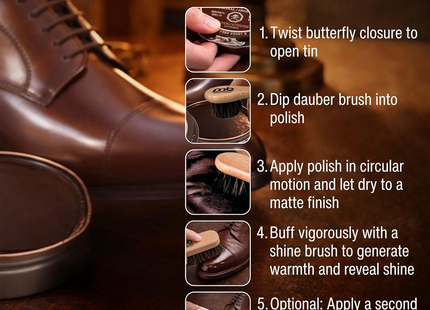 M&B - Professional Shoe Polish - Brown | 70 g