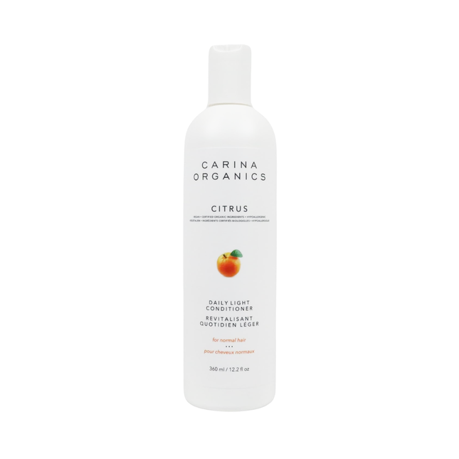 Carina Organics - Après-shampooing léger quotidien aux agrumes | 360 ml