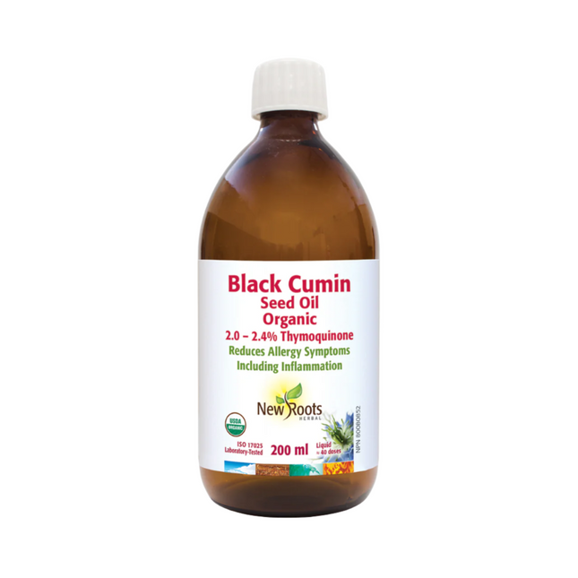 New Roots - Organic Black Cumin Seed Oil | 200 mL