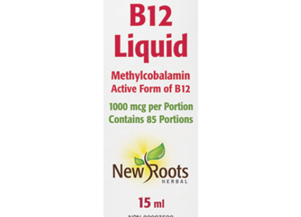 New Roots - B12 Liquid 1000 mcg | 15 mL