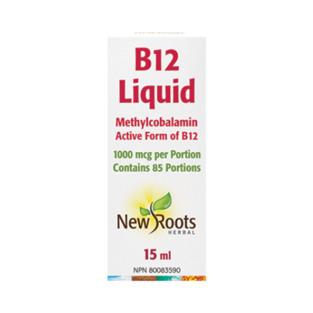 New Roots - B12 Liquid 1000 mcg | 15 mL