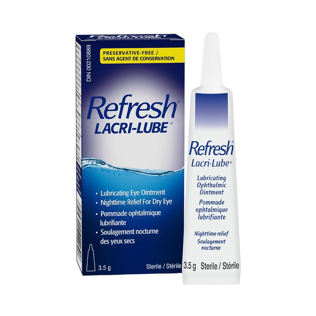 Refresh - Pommade ophtalmique Lacri-Lube sans conservateur Nuit | 3,5 g