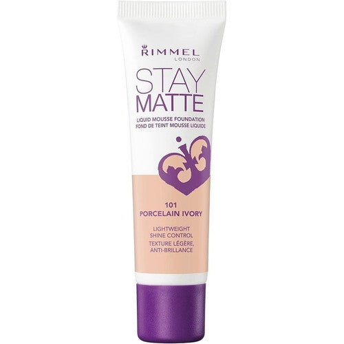 Rimmel Stay Matte Liquid Mousse Foundation - Porcelain Ivory 101 | 30ml