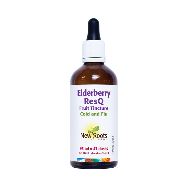 New Roots - Elderberry ResQ European Berries Fruit Tincture | 95 mL