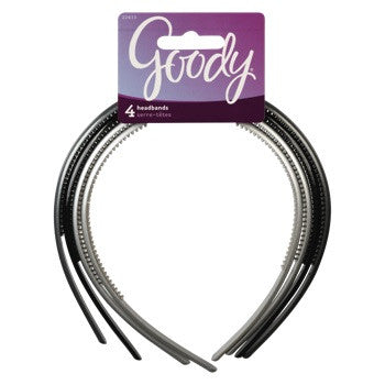 Goody Plastic Headbands | 4 pcs