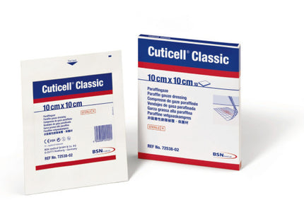 Cuticell - Classic Gauze Dressing | 10 cm x 10 cm