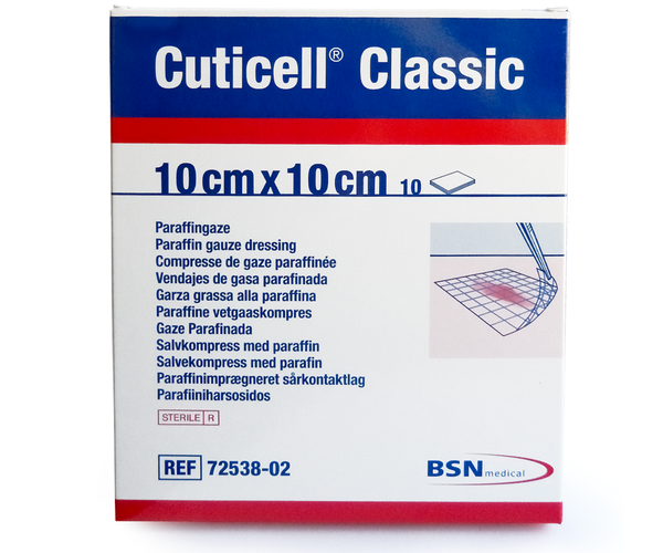 Cuticell - Classic Gauze Dressing | 10 cm x 10 cm – White Cross E-Store
