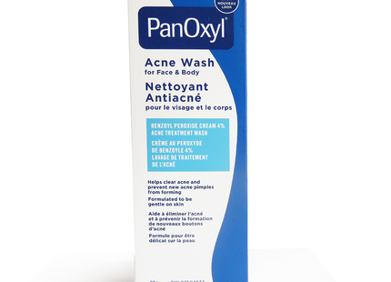 PanOxyl - Daily Acne Benzoyl Peroxide Cream 4% | 85 g