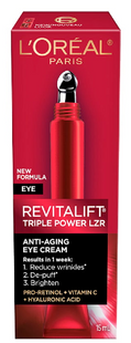 L'Oréal Revitalift - Crème contour des yeux anti-âge Triple Power LZR | 15 ML