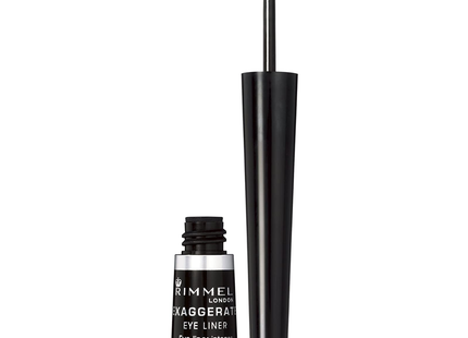 Rimmel - Exaggerate Felt Tip Eyeliner - 001 Black | 2.5 mL