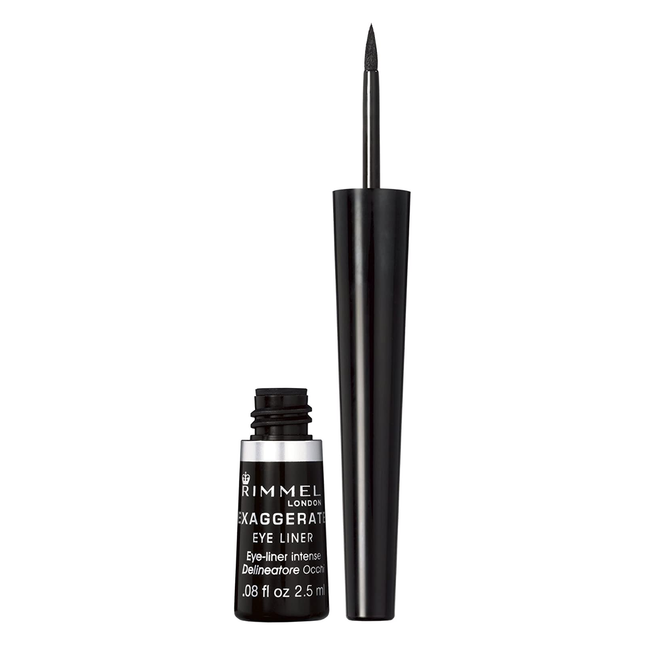 Rimmel - Eyeliner à pointe feutre Exaggerate - 001 Noir | 2,5 ml