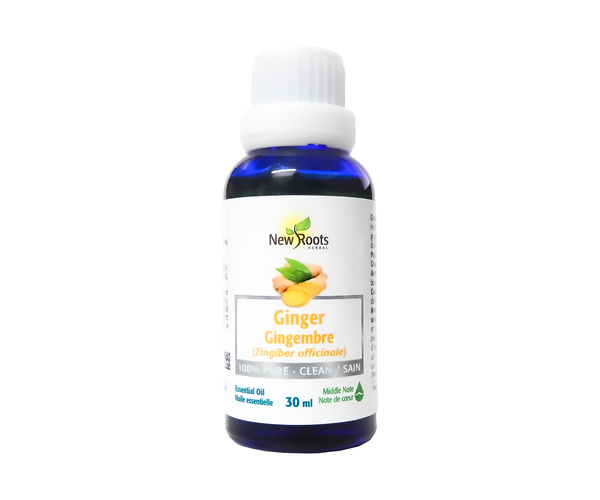 New Roots - Ginger Essential Oil | 30 mL – White Cross E-Store