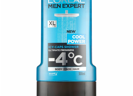 L'Oréal - Men Expert XL 3-IN-1 Total Body Shower Gel | 300 mL