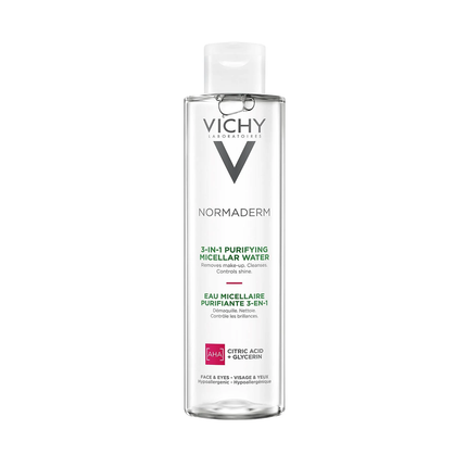 Vichy - Normaderm Eau Micellaire Purifiante 3-en-1 | 200 ml