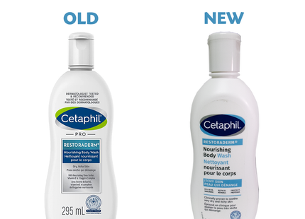 Cetaphil - PRO RestoraDerm Nourishing Body Wash Dry, Itchy Skin | 295 mL