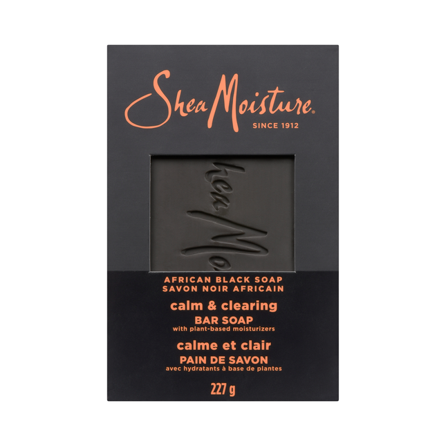 Shea Moisture - African Black Soap with Oats, Aloe & Vitamin E | 227 g