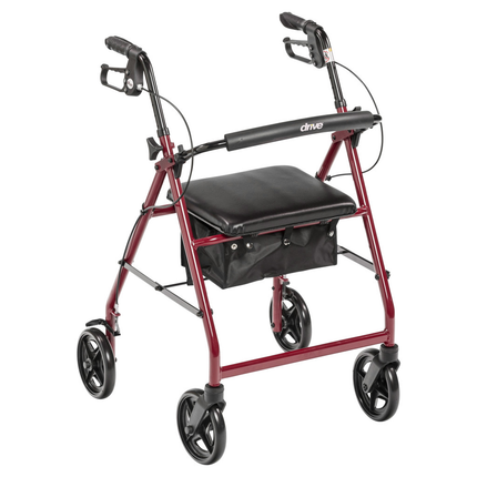 Déambulateur Drive en aluminium, roulettes de 7,5 po