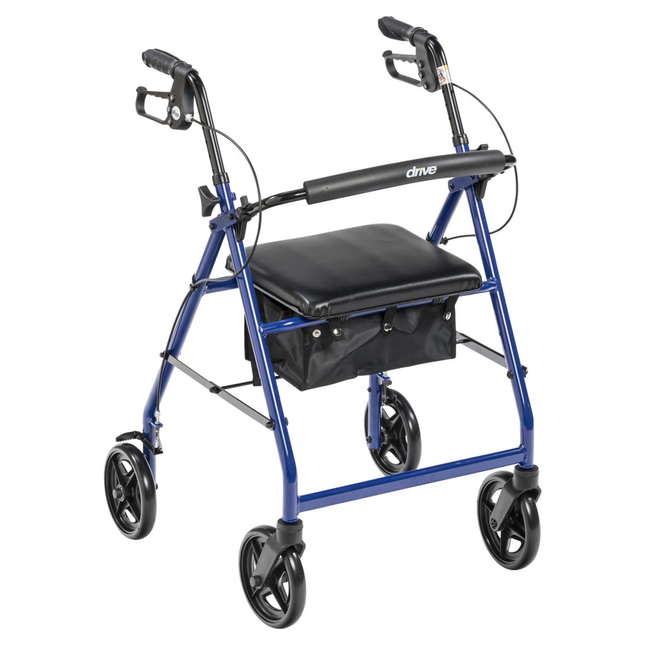 Déambulateur Drive en aluminium, roulettes de 7,5 po