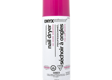 Onyx Professional - No More Smears Nail Dryer Spray Island Coconut Scent | 222 mL