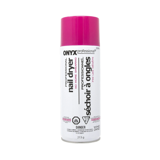 Onyx Professional - No More Smears Nail Dryer Spray Island Coconut Scent | 222 mL