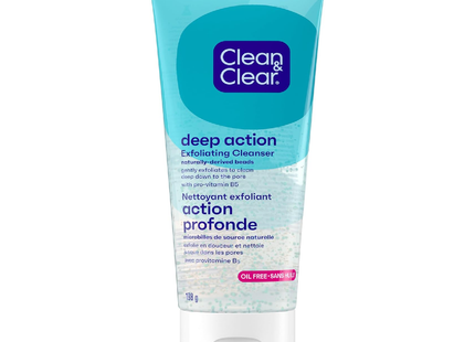 Clean &amp; Clear - Gommage exfoliant à action profonde - Sans huile | 198 g