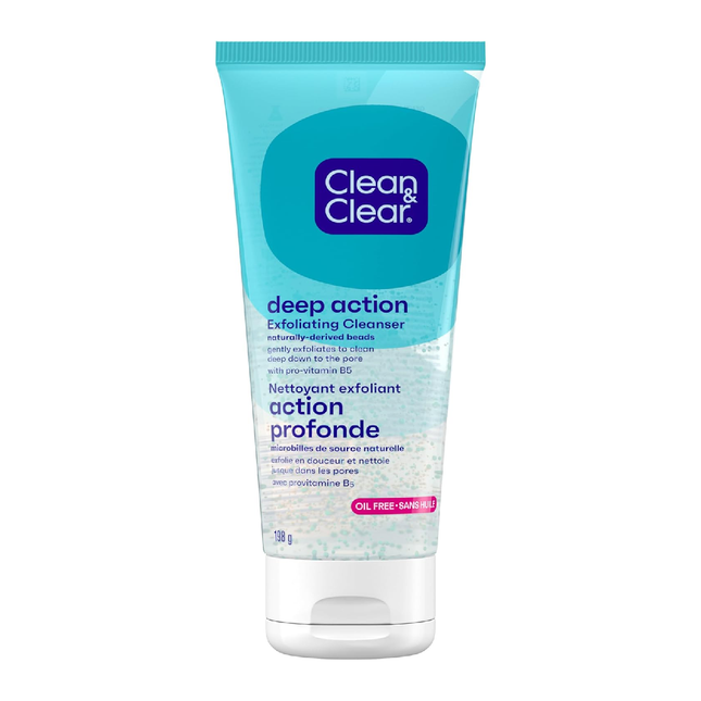 Clean & Clear - Gommage exfoliant à action profonde - Sans huile | 198 g