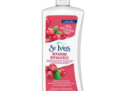 St. Ives Repairing Cranberry & Grapeseed Oil Body Lotion | 600 ml