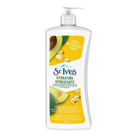 St. Ives Hydrating Vitamin e & Avocado Body Lotion | 600 ml