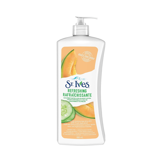 St. Ives - Refreshing Cucumber Water & Melon Body Lotion | 600 mL