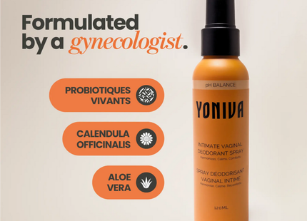 YONIVA - pH Balance Cleansing Spray | 120 mL