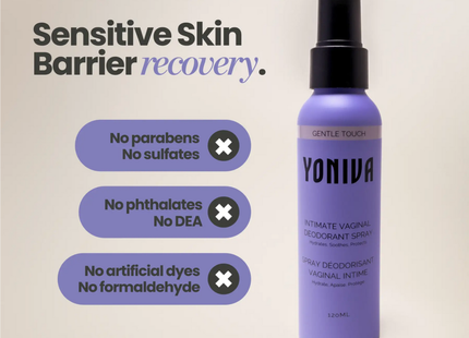 YONIVA - Spray Nettoyant Douceur | 120 mL