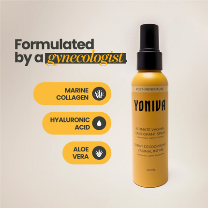 YONIVA - Post-Menopause Cleansing Spray | 120 mL