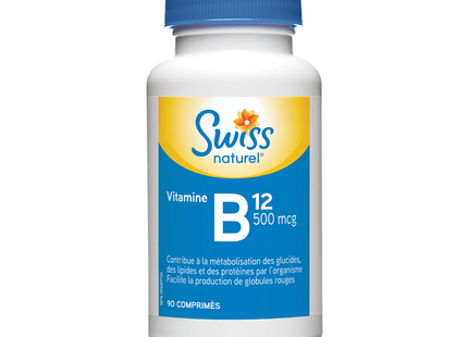 Swiss Natural - Vitamin B12 500 mcg | 90 Tablets