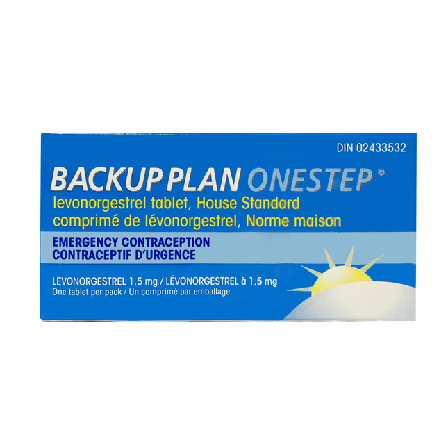 Backup Plan Onestep - Emergency Contraception | 1 Tablet
