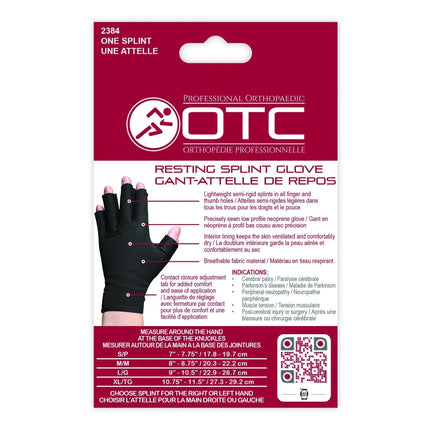 OTC - Resting Splint Glove Black