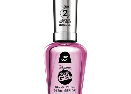 Sally Hansen - Miracle Gel Nail Polish Special Effect Top Coat Nail Polish Collection | 14.7 mL