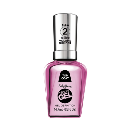 Sally Hansen - Miracle Gel Nail Polish Special Effect Top Coat Nail Polish Collection | 14.7 mL